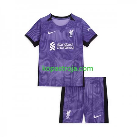 Billiga Fotbollströjor Liverpool Barn Tredje tröja 2023/24 Kortärmad